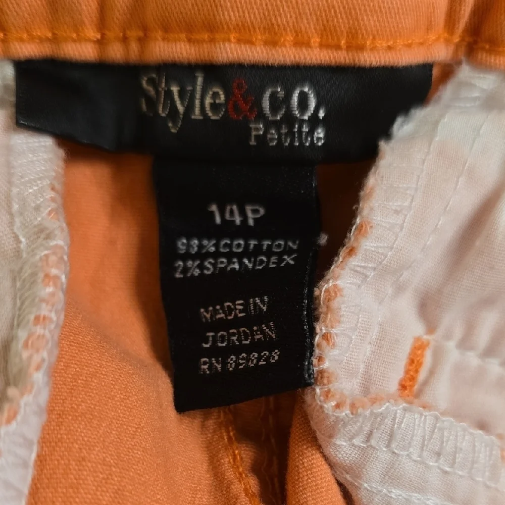 Style & Co. Women's Shorts - White, Pink, Green, Orange 1 Charter Club - Picture 2 of 11